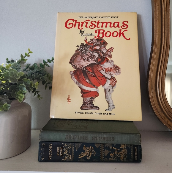 None | Other | Vintage 981 The Saturday Evening Post Christmas Book For